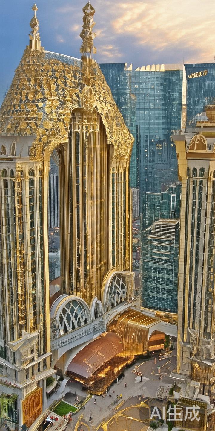 作为澳门的重要商业地标，澳门凯旋门太阳城以其宏伟的